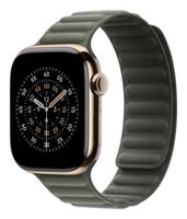 Apple Watch Band - Magnetic Link - 42 mm - Groengrijs - M/L - thumbnail