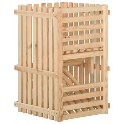 VidaXL Aardappelkist 50x50x80 cm massief grenenhout VidaXL Aardappelkist 50x50x80 cm massief grenenhout