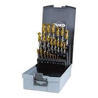 RUKO 2501215TRO N HSS-G Spiraalboorset 25-delig 1 mm, 1.5 mm, 2 mm, 2.5 mm, 3 mm, 3.5 mm, 4 mm, 4.5 mm, 5 mm, 5.5 mm, 6 mm, 6.5 mm, 7 mm, 7.5 mm, 8 mm, 8.5 mm, - thumbnail
