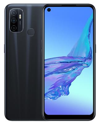 OPPO A53 4G Dual-SIM 64GB Factory Unlocked Smartphone (Electric Black) - International Version