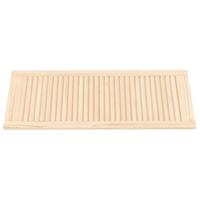 VidaXL Kastdeuren met lamellen 2 st 99,3x39,4 cm massief grenenhout - thumbnail