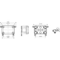 Schneider Electric NSYAEFTB Kunststof (l x b x h) 20 x 90 x 100 mm 1 stuk(s)