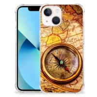 iPhone 13 mini Telefoonhoesje met valbescherming Kompas - thumbnail