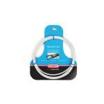 Elvedes Hydraulische leiding met ptfe voering en kevlar protectie - wit (3 meter op kaart)