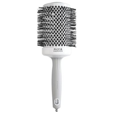 Olivia Garden Blowout Shine Brush White&Grey Ø65mm Olivia Garden Blowout Shine Brush White&Grey Ø65mm