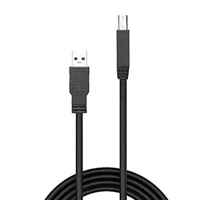 Lindy 43098 10m USB A USB B Mannelijk Mannelijk Zwart USB-kabel Lindy 43098 10m USB A USB B Mannelijk Mannelijk Zwart USB-kabel