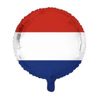 Folieballon Nederlandse Vlag (46cm) - thumbnail