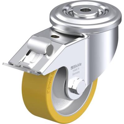 Blickle LKR-ALTH 100K-FI Zwenkwiel met rem Wieldiameter: 100 mm Draagvermogen (max.): 350 kg 1 stuk(s)