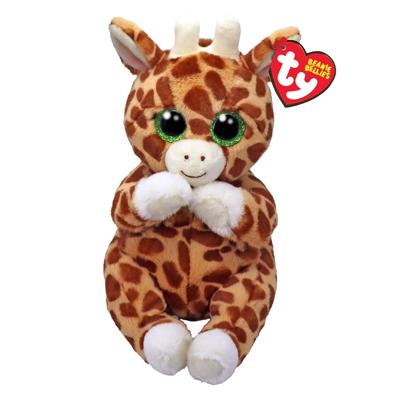 TY beanie babies bellies knuffel giraffe tippi 15 cm