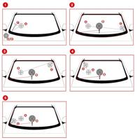Universele eenmansvoeding-schijfzendapparaat, 13-delig KS Tools 140.2630 - thumbnail