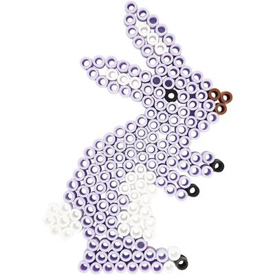 Creativ Company Onderplaat, teddybeer, auto, rendier, eend en konijn, afm 16x19,5-19x24 cm, jumbo, helder, 5 stuk/ 1 doos