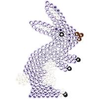 Creativ Company Onderplaat, teddybeer, auto, rendier, eend en konijn, afm 16x19,5-19x24 cm, jumbo, helder, 5 stuk/ 1 doos - thumbnail