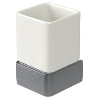 Haceka Aline Glashouder aluminium Geborsteld Grijs 1196893 - thumbnail