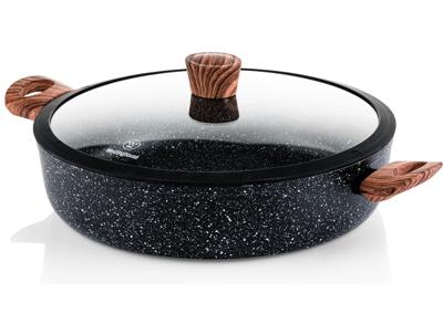 Westinghouse Hapjespan 28 cm Zwart Marmer Hout