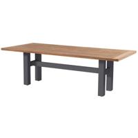 Hartman Tuintafel 'Sophie Yasmani' Teakhout, 300 x 100cm, kleur Naturel/Antraciet - thumbnail