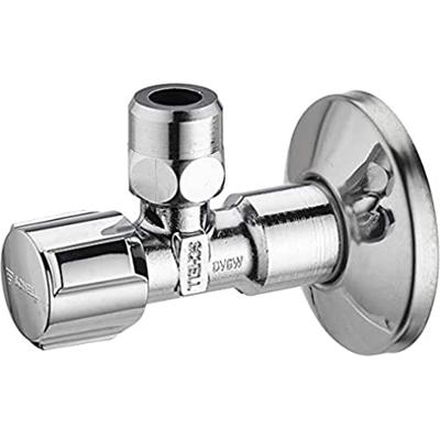 Kirchhoff SCHELL-haakse-kraan 1/2" ET x 3/8" x 10 mmQ, met rozet, zelfdichtend - 49170699