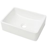 VidaXL Wastafel wit 41x30x12 cm keramiek - thumbnail