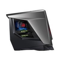 ASUS ROG GT51CA-UK015T PC DDR4-SDRAM i7-6700K Tower Zesde generatie Intel® Core™ i7 32 GB 3512 GB HDD+SSD Windows 10 Home Rood, Zilver, Zwart, Grijs - thumbnail