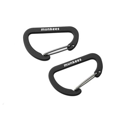 Munkees Flat Wire Gate Carabiner Ø 4 X 40 Mm Carabiner Mutli