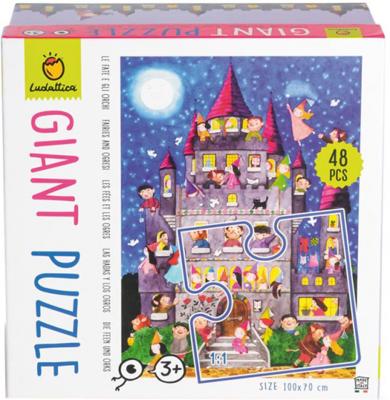 Ludattica legpuzzel Giant Puzzle Fairies & Orcs 48 stukjes