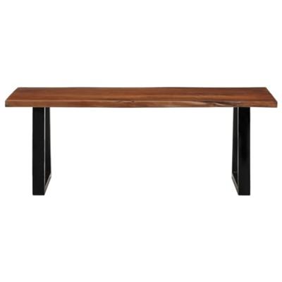Salontafel 110x55x40 cm massief acaciahout honingbruin Salontafel 110x55x40 cm massief acaciahout honingbruin