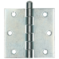 pgb-Europe FG | Gerolde knopscharnier 76,2x76,2 Zn FG04210010760765 - thumbnail