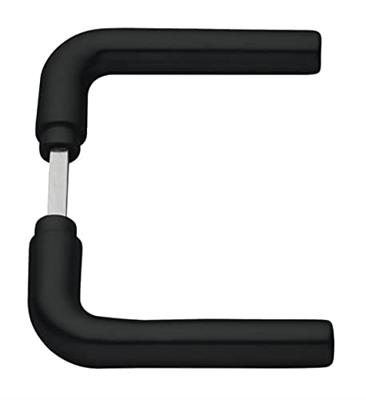 Axa deurkruk Curve L zwart 6140