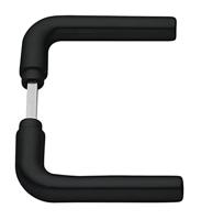 Axa deurkruk Curve L zwart 6140 - thumbnail