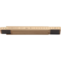 Hultafors Duimstok P600 2m | Houtkleur - HU106010 - thumbnail