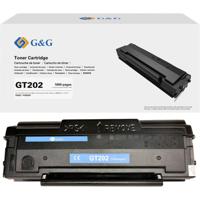 G&G Toner GT-202 Origineel Zwart 1600 bladzijden G&G-GT202 - thumbnail