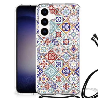 Samsung Galaxy S24 Anti-Shock Hoesje Tiles Color Samsung Galaxy S24 Anti-Shock Hoesje Tiles Color