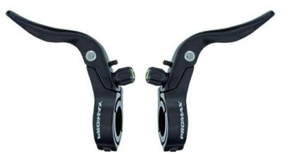 Promax Remgrepenset v-brake 2-vinger zwart 2-delig
