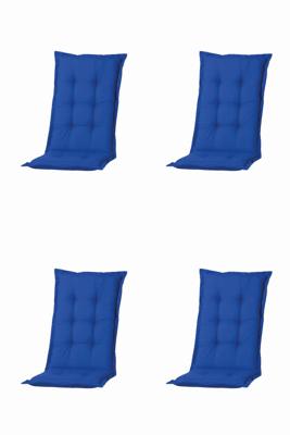 Kussen mona niedrig Basic kobalt (4 stuks) Madison - Madison