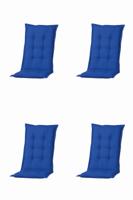 Kussen mona niedrig Basic kobalt (4 stuks) Madison - Madison - thumbnail