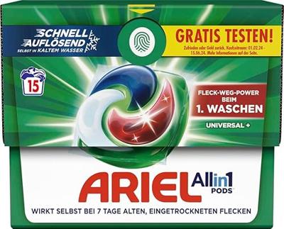 Ariel Ariel All-in-1 Pods Universal+ - 15 Wasbeurten