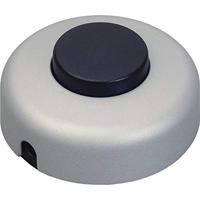 interBär 5062-020.01 Voetschakelaar Titaan, Zwart 1x uit/aan 2 A 1 stuk(s) - thumbnail
