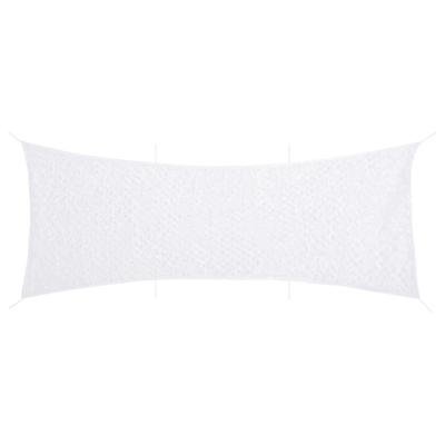 VidaXL Camouflagenet met opbergzak 623x203 cm wit