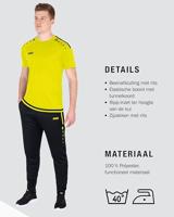JAKO 8495 Trainingsbroek Active - Zwart/Fluogeel - L - thumbnail