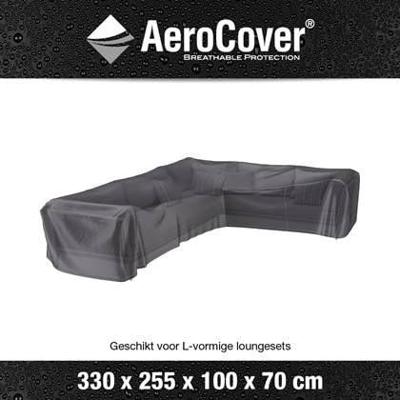 Loungesethoes hoekset rechts 330x255x100xH70 cm - Aerocover