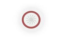 Qnect Slimme Wifi Sirene - 85 dB - Wit - thumbnail