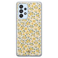 Samsung Galaxy A33 siliconen hoesje - Yellow garden - thumbnail