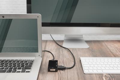 Digitus AV Converter AK-340418-002-S [DisplayPort - HDMI, DVI, VGA] 3840 x 2160 Pixel