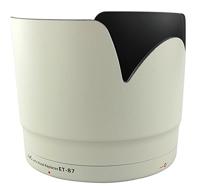 JJC LH-87 camera-objectiefadapter (Canon ET-87, wit, ABS, Canon EF 70-200mm f/2.8L IS II USM lens; Canon EF 70-200mm f/2.8L IS II USM lens; Canon EF 70-200mm f/2.8L IS III USM lens, 73g, 115mm) - thumbnail