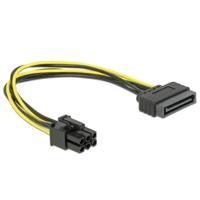 DeLOCK 15-Pin-SATA > 6-Pin PCIe adapter - thumbnail