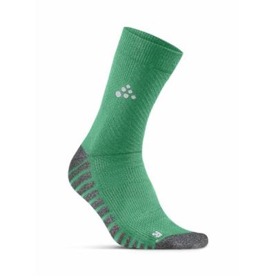 Craft 1910981 Progress Anti Slip Mid Sock - Team Green - 31/33