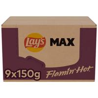 Lays max flamin' hot zak (9x 150gr) - thumbnail
