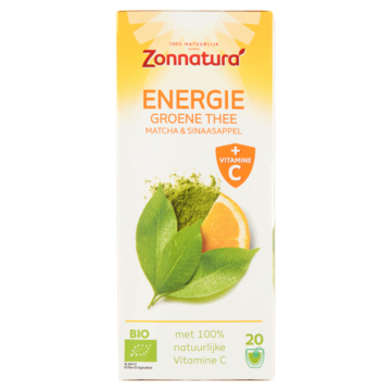 Energie groene thee met vitamine C bio