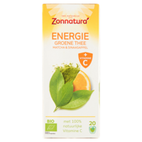 Energie groene thee met vitamine C bio - thumbnail