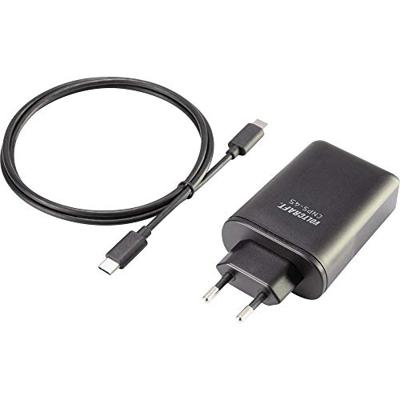 VOLTCRAFT CNPS-45 USB-oplader Thuis Uitgangsstroom (max.) 3 A 1 x USB-C bus USB Power Delivery (USB-PD) VOLTCRAFT CNPS-45 USB-oplader Thuis Uitgangsstroom (max.) 3 A 1 x USB-C bus USB Power Delivery (USB-PD)