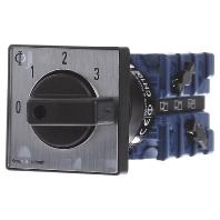 Kraus & Naimer CH10.A261.FT2 Wisselschakelaar 20 A 3 x 40 ° Grijs, Zwart 1 stuk(s)